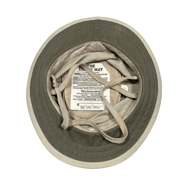 Tilley T5 Cotton Canvas Made in Canada Hiking Trek Brim Sun Hat Unisex 7 5/8 - Picture 8 of 13